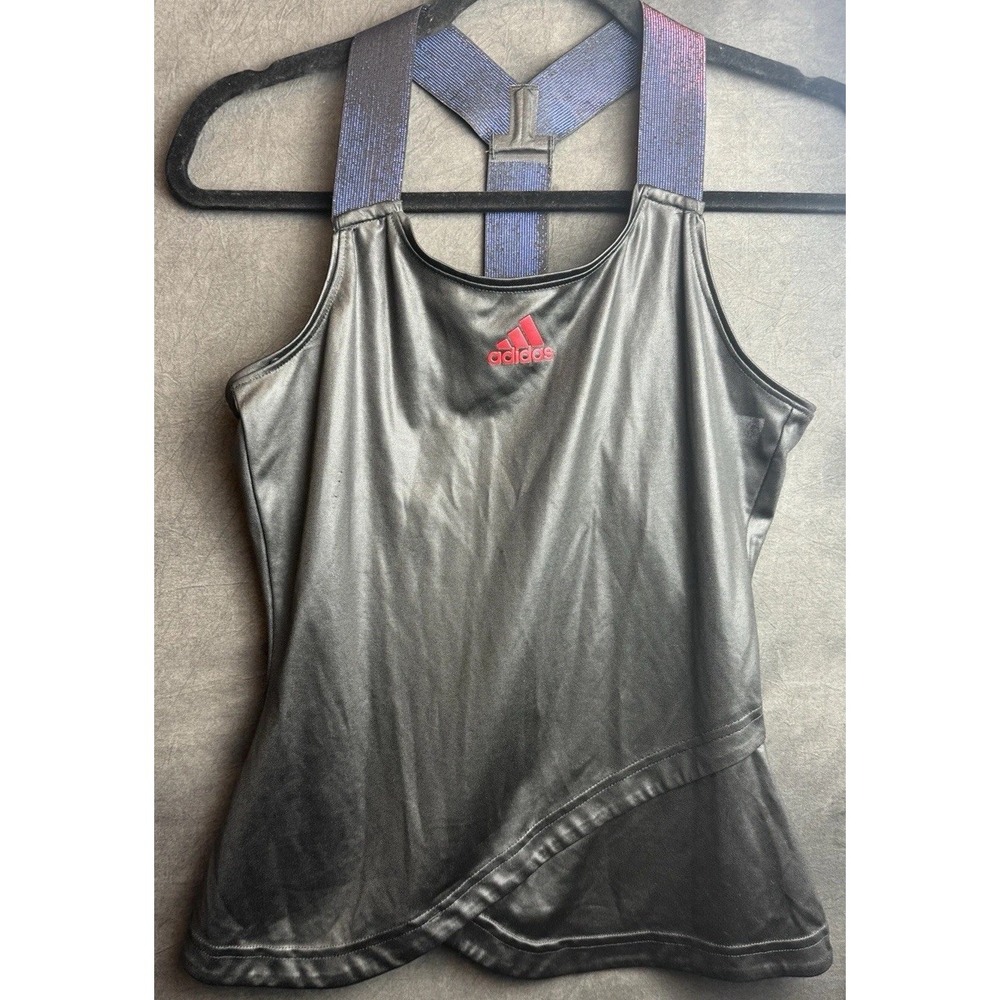 Adidas‎ Primeblue Razor Tennis Pickleball Tank Top Women's Small Black  Athletic